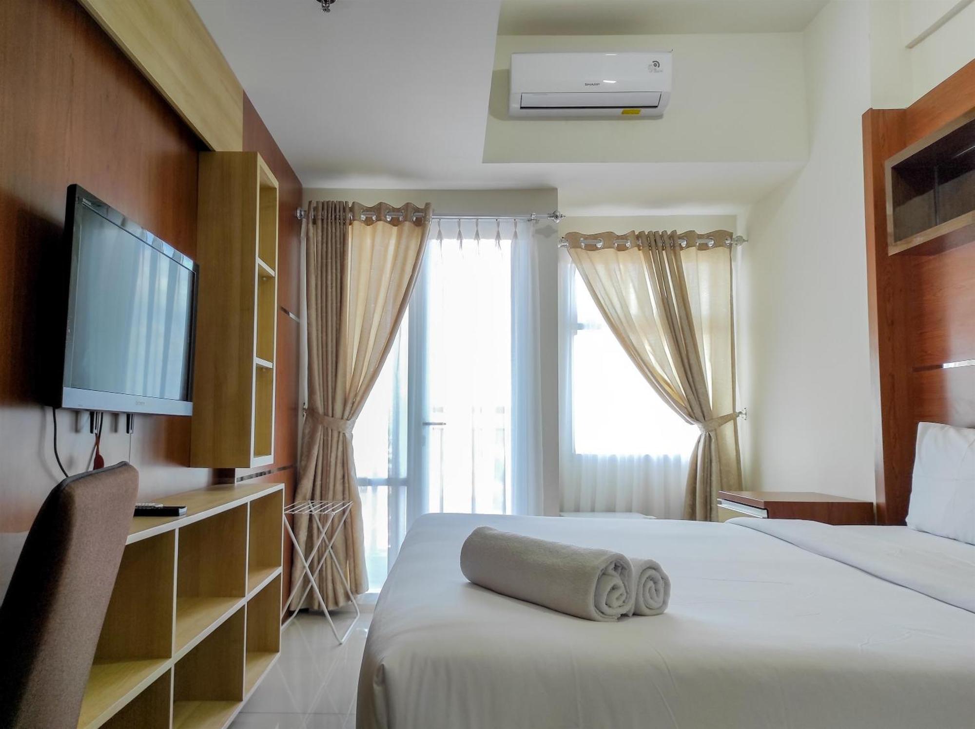 Cozy Studio At Vida View Makassar Apartment By Travelio Pampang Exterior foto